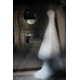 Милое свадебное платье из тюля с заниженной талией
